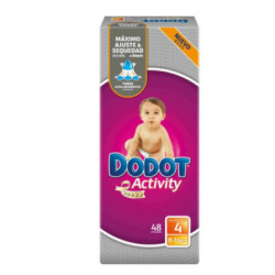Dodot Pañal Activity T-4 8-14 Kg 48U