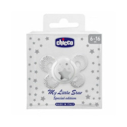 Chicco Chupete Navidad Physio Silicona 6-16 Meses
